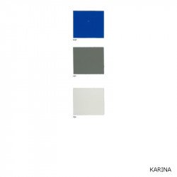 Metric 629 fém vázas szék Karina szövettel