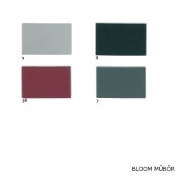 Metric 625 fém vázas szék mûbõr kárpittal