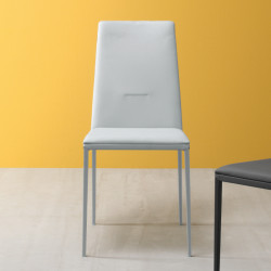 Cherie 600 fém vázas szék mûbõr kárpittal 03 Fémvázas étkezőszékek 0 COMPAR