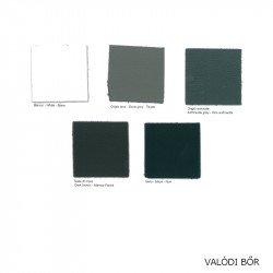 Cherie 602 fém vázas szék valódi bõr kárpittal