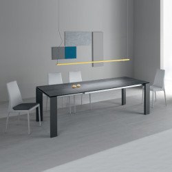 Clery 659 fém vázas szék valódi bõr kárpittal