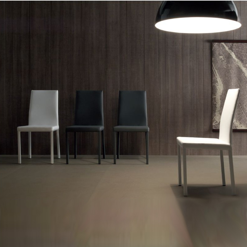 Rosa 524 fém vázas szék mûbõr kárpittal