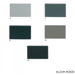 Rosa 524 fém vázas szék mûbõr kárpittal