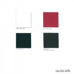 Desy 945 puha Poliuretán szék valódi bõr kárpittal