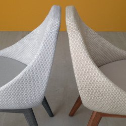 Desire 956 fa vázas szék szövet kárpittal