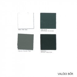 Romy 620 fém vázas bárszék valódi bõr kárpittal