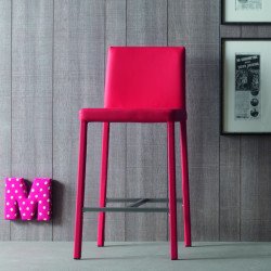 Romy 620 fém vázas bárszék valódi bõr kárpittal