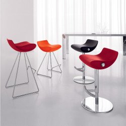 Momo 488 forgó bárszék puha Poliuretán üléssel