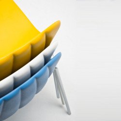 Babah S tûzálló fém vázas szék