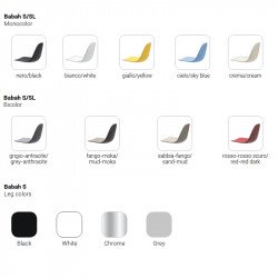 Babah SG-65 tûzálló fix fém vázas bárszék