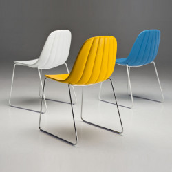 Babah SL tûzálló szánkótalpas fém vázas szék