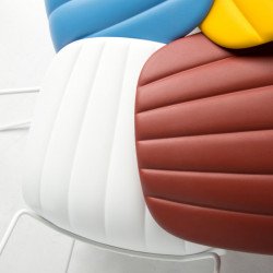 Babah SL tûzálló szánkótalpas fém vázas szék