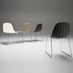 Babah SL tûzálló szánkótalpas fém vázas szék