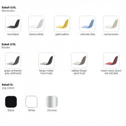 Babah SL-SG-65 tûzálló szánkótalpas fém vázas bárszék