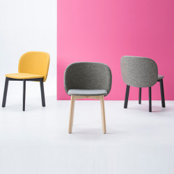 Chips S kárpitozott fa vázas szék