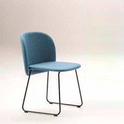 Chips SL szánkótalpas kárpitozott szék