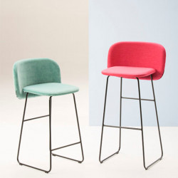 Chips SL-SG-65 szánkótalpas kárpitozott bárszék