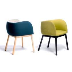 Mousse SP kárpitozott fa vázas karosszék