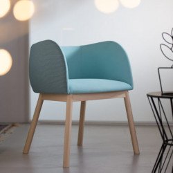 Mousse SP kárpitozott fa vázas karosszék