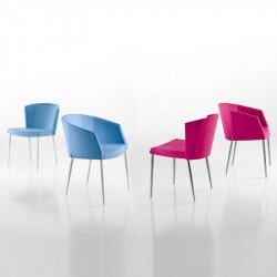 So-Chic S fém vázas szék tûzálló poliuretánból