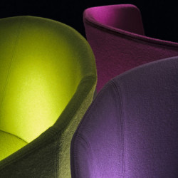 So-Chic P fém vázas karosszék tûzálló poliuretánból