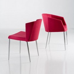 So-Chic P fém vázas karosszék tûzálló poliuretánból