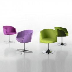 So-Chic 3P forgó fém vázas tûzálló karosszék