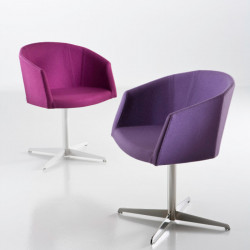 So-Chic 3P forgó fém vázas tûzálló karosszék