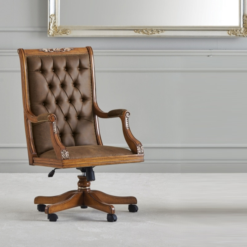 Roma 21-R kárpitozott fõnöki forgószék