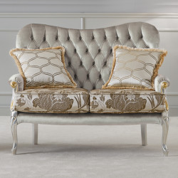 Anita 213-D két üléses kárpitozott kanapé 06 Barokk kanapék Mobilsedia