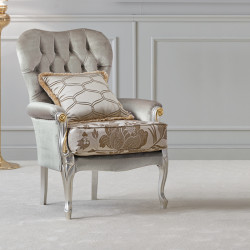 Anita 213-P kárpitozott fotel 05 Barokk karosszékek Mobilsedia
