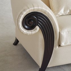 Carlotta 300-A három üléses kárpitozott kanapé