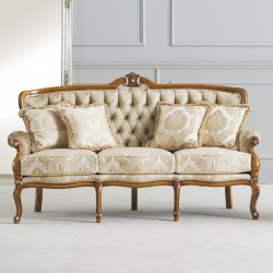 Filippone Barocco 303-D két üléses kárpitozott kanapé 06 Barokk kanapék Mobilsedia