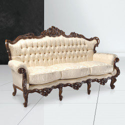Giulia 309-A három üléses kárpitozott kanapé 06 Barokk kanapék Mobilsedia