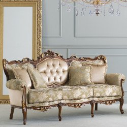 Cleopatra 314-A három üléses kárpitozott kanapé