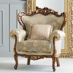 Cleopatra 314-P kárpitozott fotel 05 Barokk karosszékek Mobilsedia