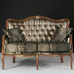 Esmeralda 319-D két üléses kárpitozott kanapé 06 Barokk kanapék Mobilsedia