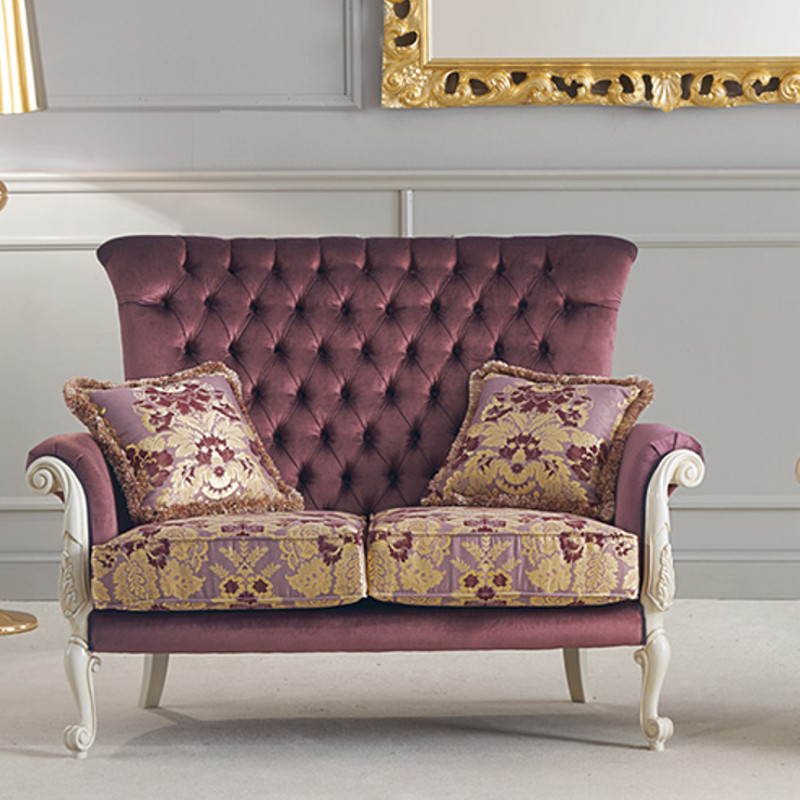 Ventaglio 321-D két üléses kárpitozott kanapé