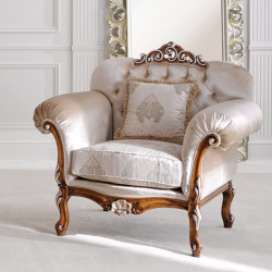Positano 332-P kárpitozott fotel 05 Barokk karosszékek Mobilsedia