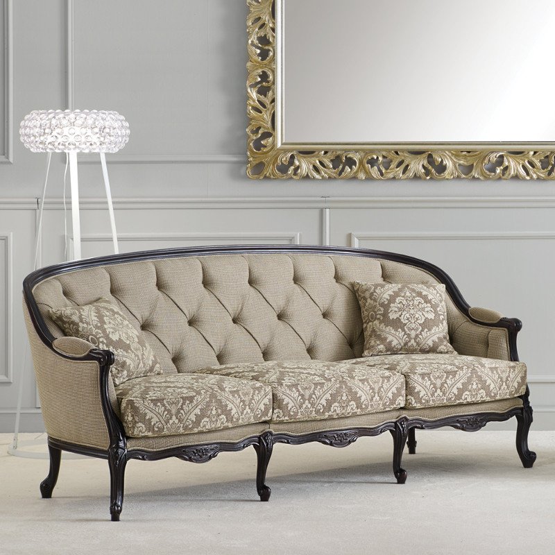 Doris 336-A három üléses kárpitozott kanapé