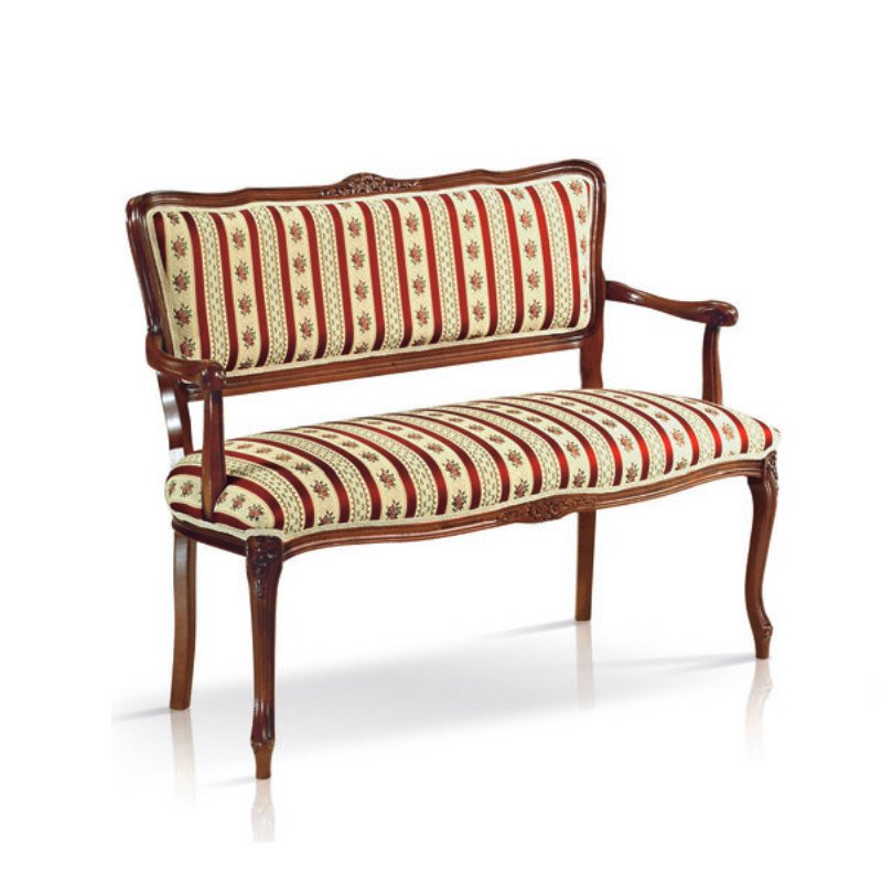 Parigino 404-D két üléses kárpitozott kanapé