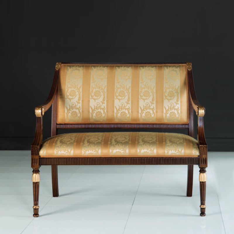 Nicole 411-D két üléses kárpitozott kanapé