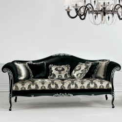 Giulietta 421-A három üléses kárpitozott kanapé 06 Barokk kanapék Mobilsedia