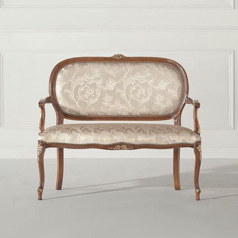 Brianzolo 431-D két üléses kárpitozott kanapé