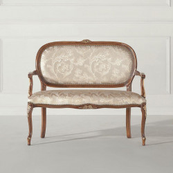 Brianzolo 431-D két üléses kárpitozott kanapé 06 Barokk kanapék Mobilsedia