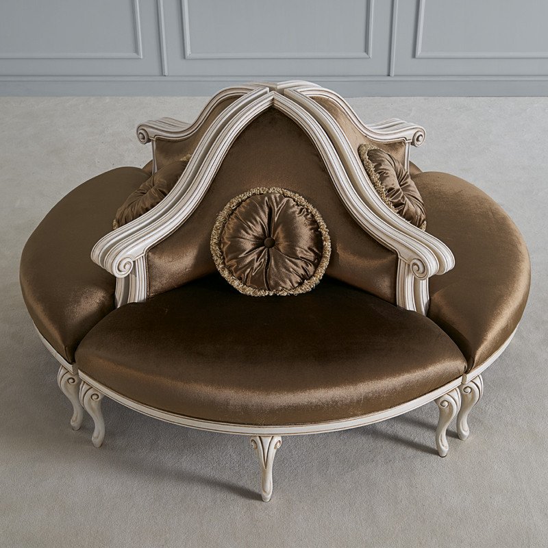 Agora 433-D három üléses központi kerek kanapé