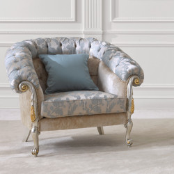 Pandora 439-P kárpitozott fotel 05 Barokk karosszékek Mobilsedia