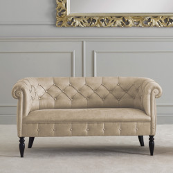 Melania 444-D két üléses kárpitozott kanapé 06 Barokk kanapék Mobilsedia