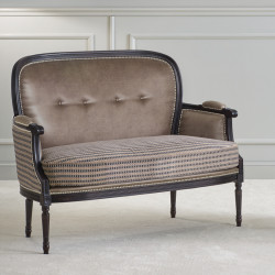 Silvia 618-D két üléses kárpitozott kanapé 06 Barokk kanapék Mobilsedia