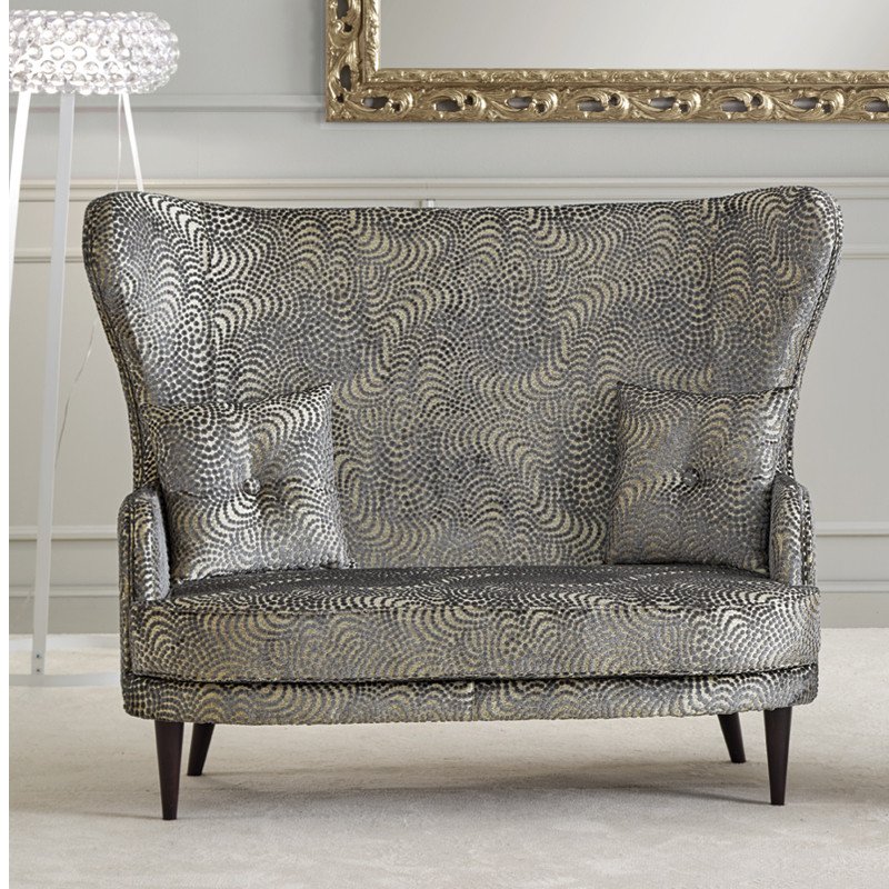 Carol 647-D két üléses kárpitozott kanapé